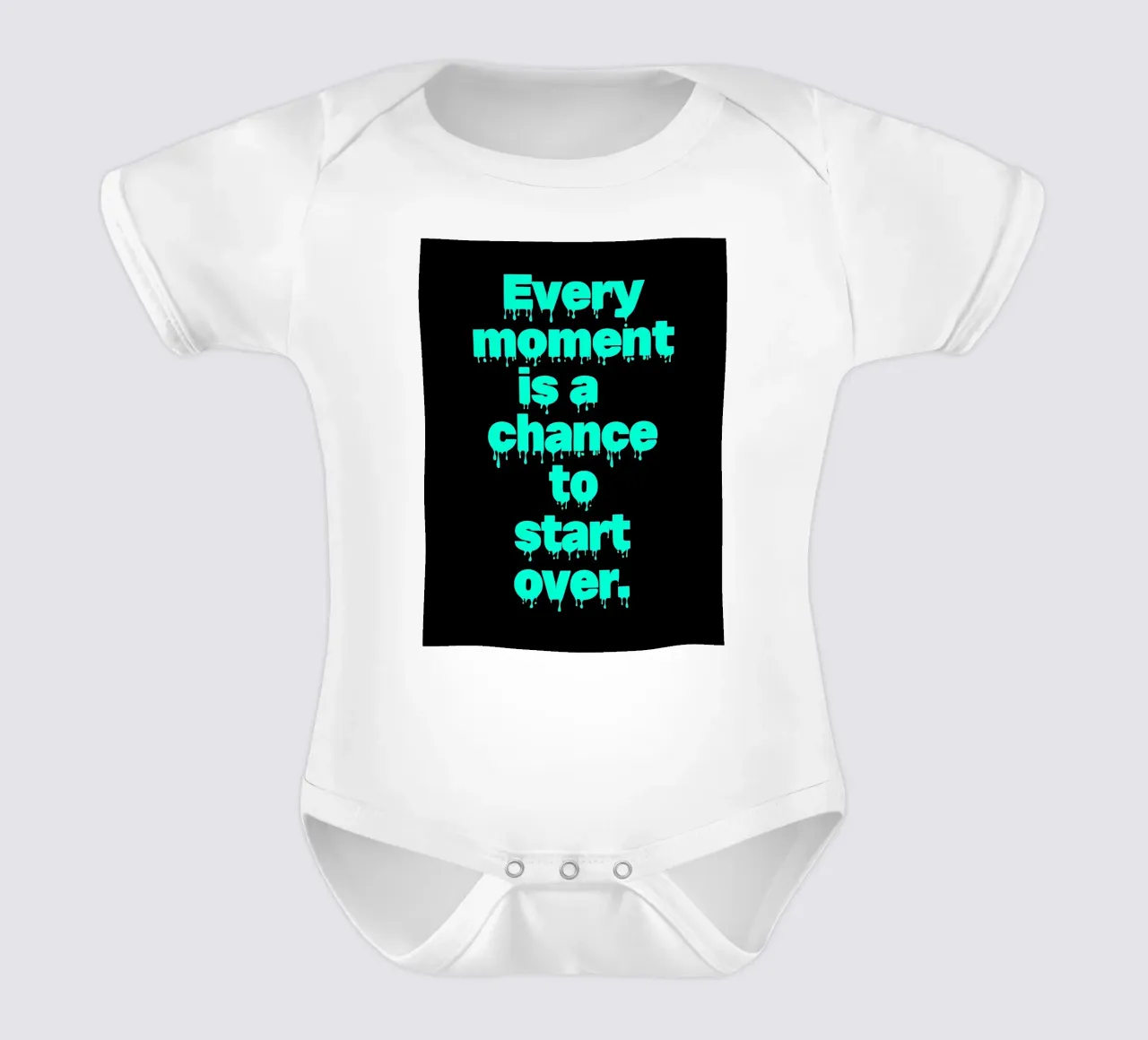 Gocce di speranza body neonato maniche corte da inspirational quote