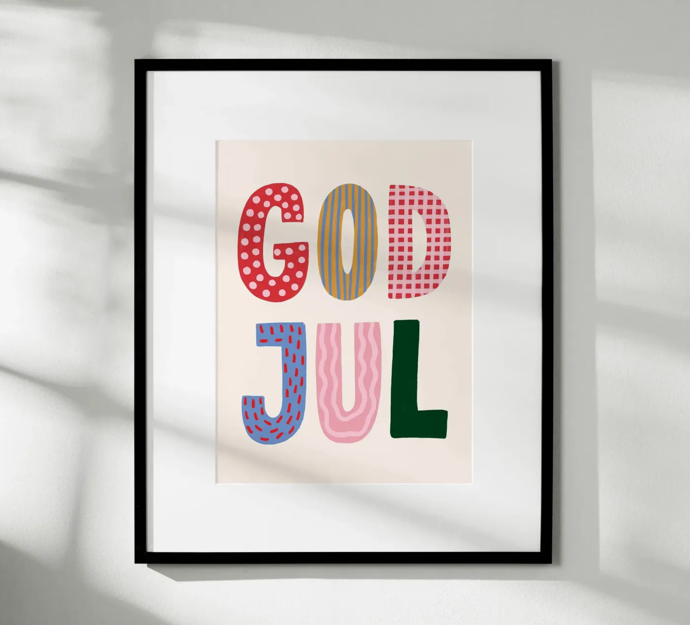 BUON NATALE poster da ALL ABOUT TYPO