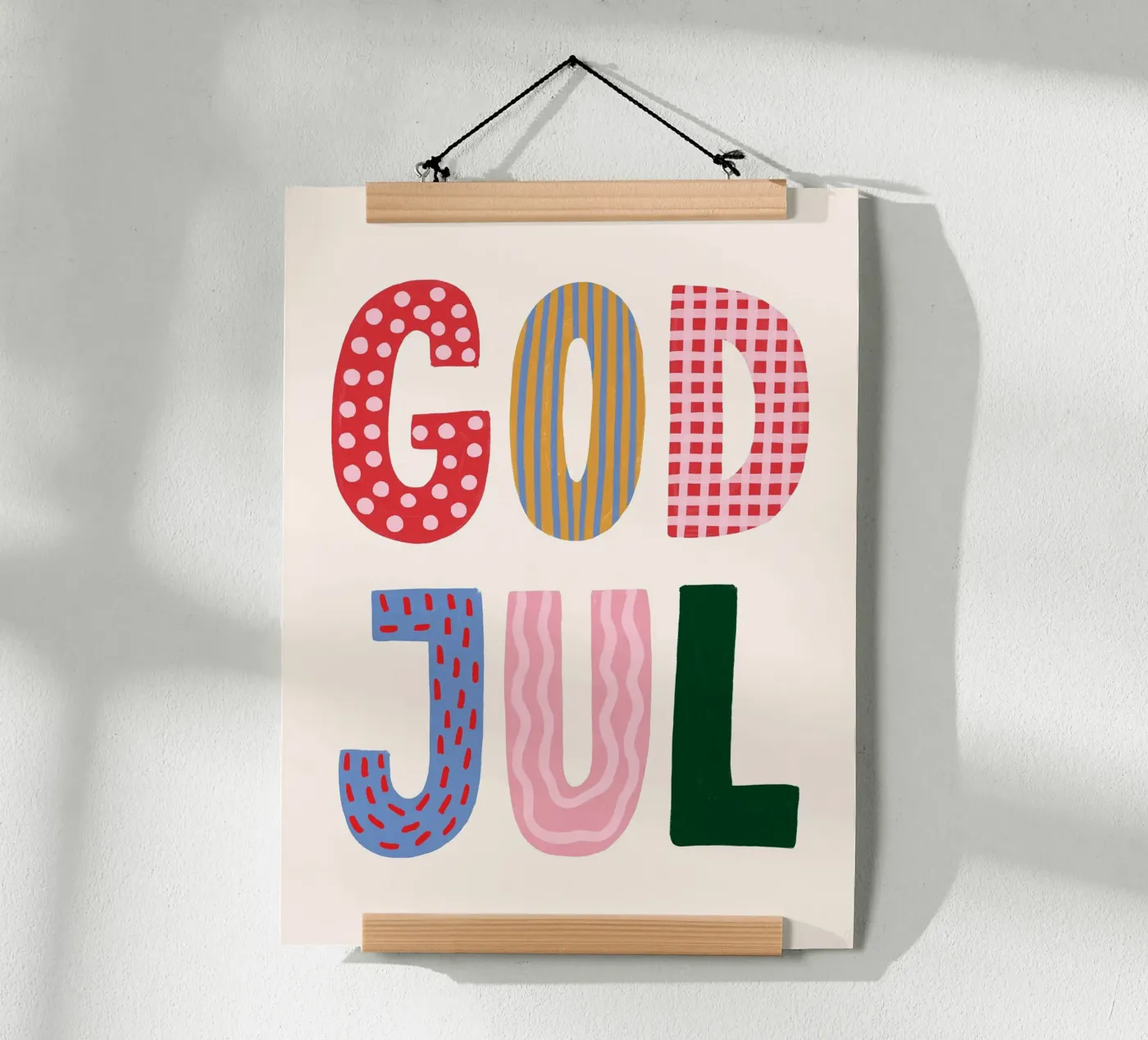 BUON NATALE poster da ALL ABOUT TYPO