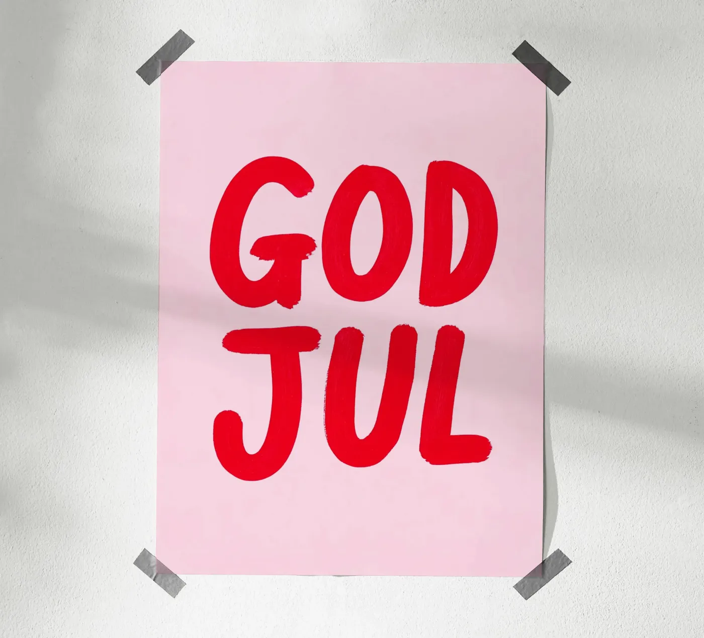 BUON NATALE poster da ALL ABOUT TYPO