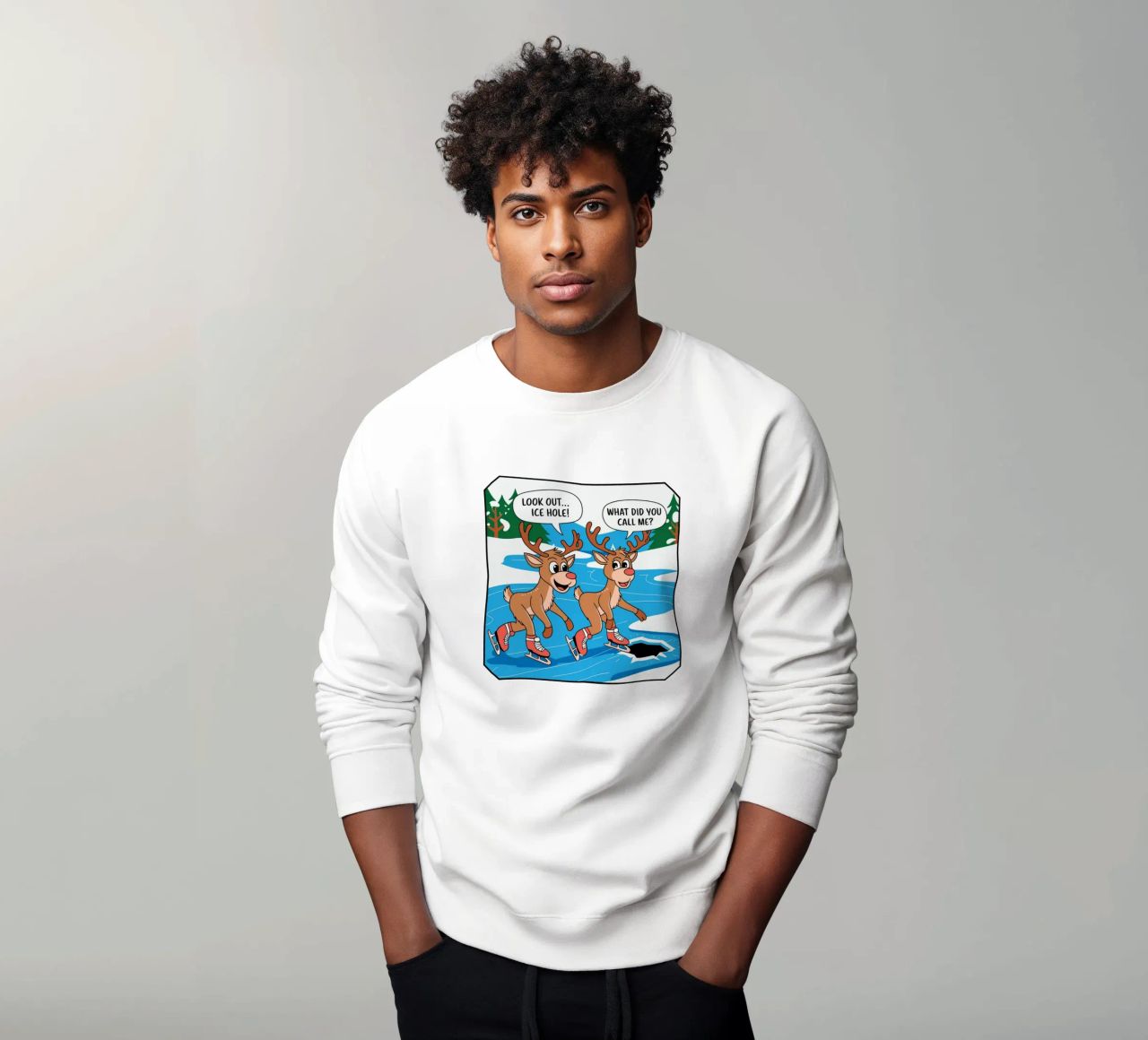 look out..ice hole, what did you call me felpa da edsonramosart