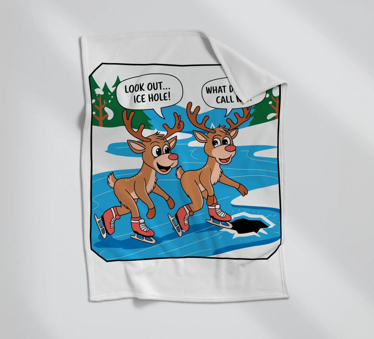 look out..ice hole, what did you call me fleecedeken van edsonramosart