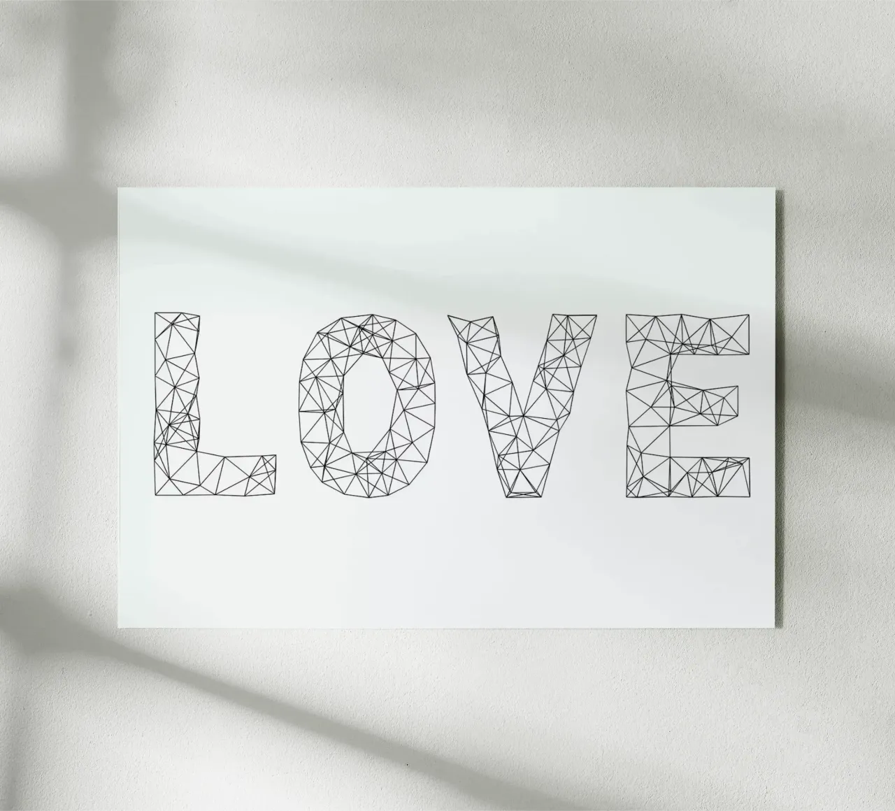 Love plexiglass da Studio Nahili