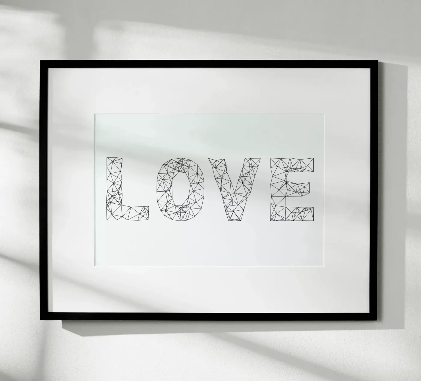 Love poster van Studio Nahili