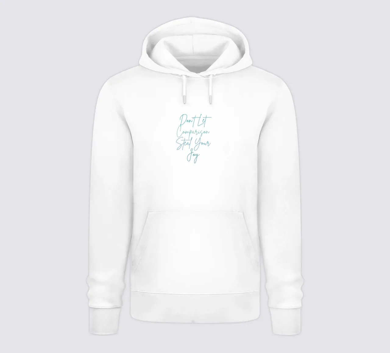 Don't Let Comparison Steal Your Joy - Blue felpa con cappuccio da FABOArt
