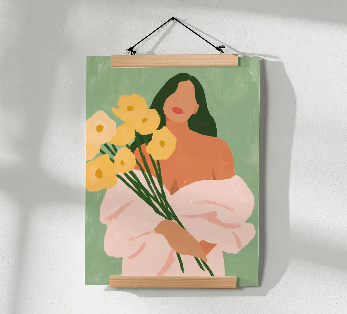 Papaveri gialli poster da Studio Remiér