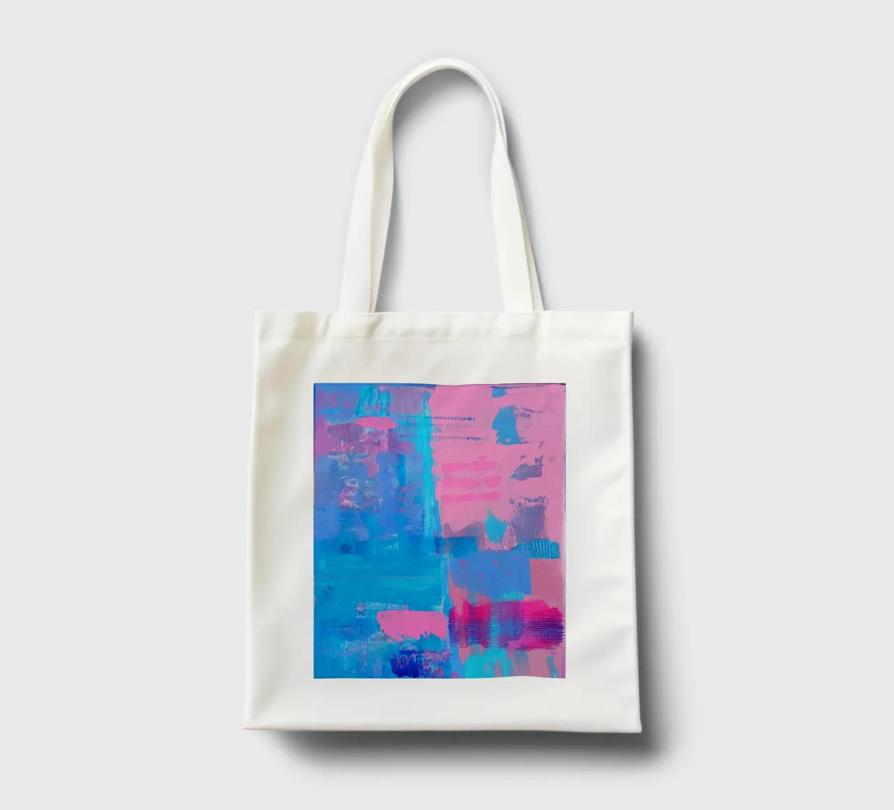 Abstract Acrylic Painting "Youth Constrained" tote bag by FABOArt