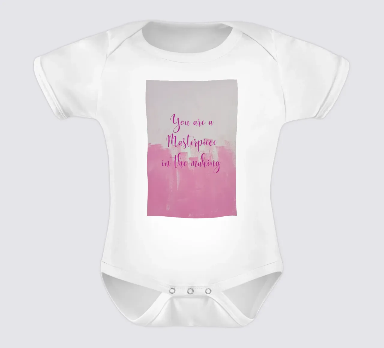 You are a Masterpiece in the making body neonato maniche corte da FABOArt