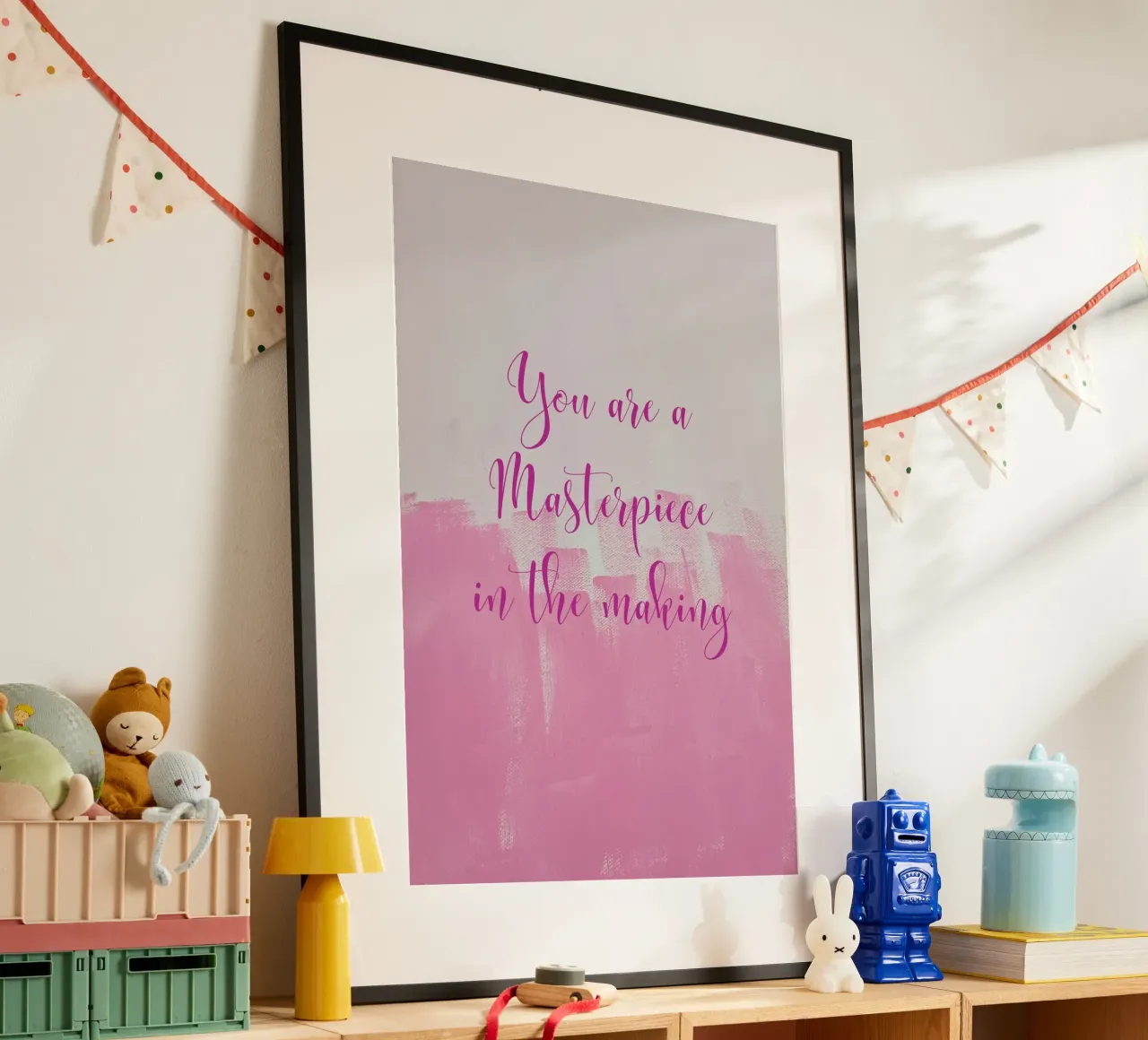 You are a Masterpiece in the making carta hahnemühle da FABOArt