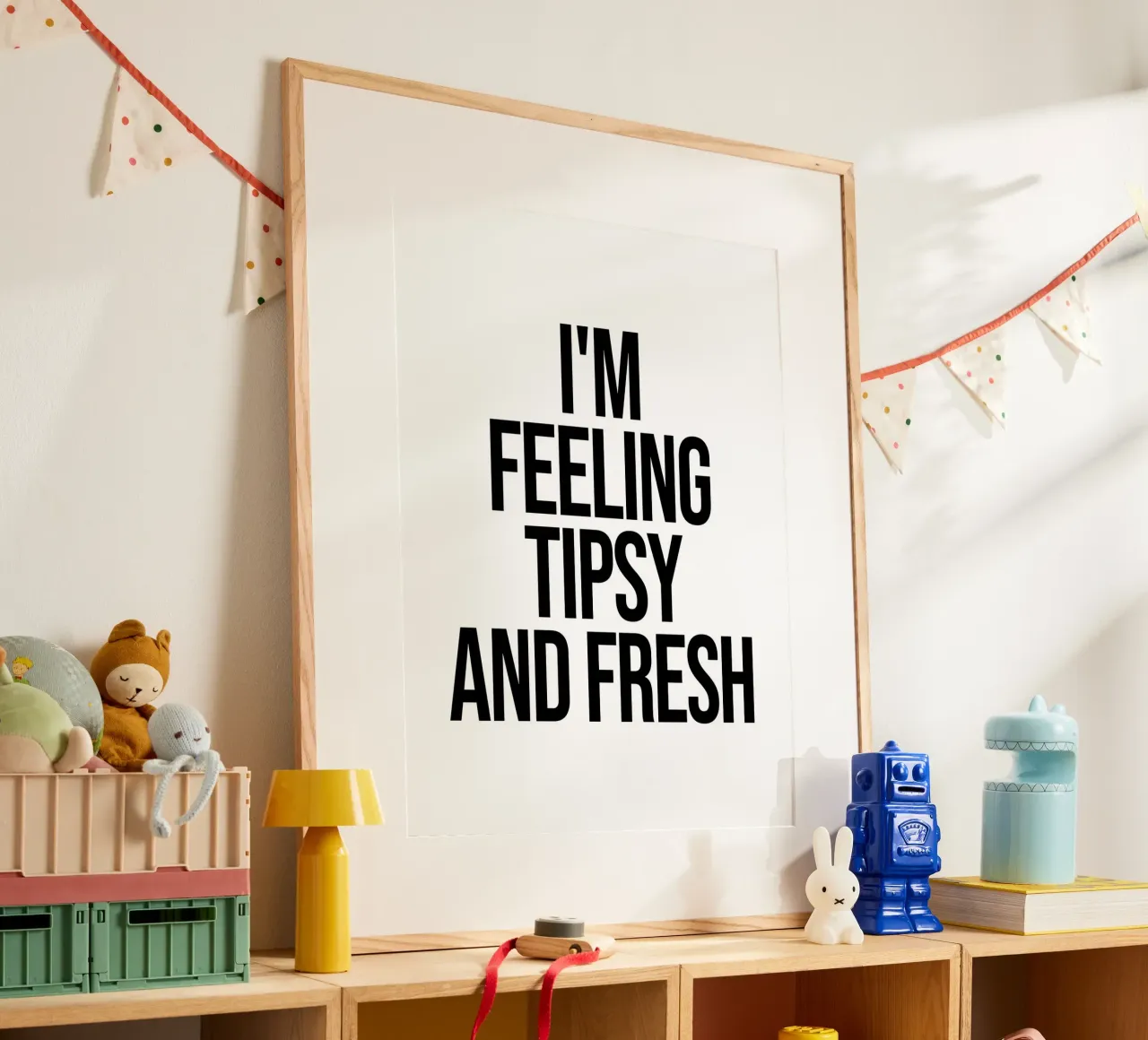 Je me sens pompette et je cite fraîchement poster de Paigaam Studio