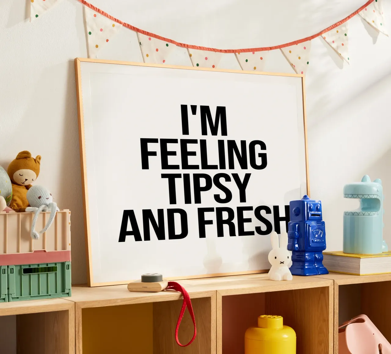 Je me sens pompette et je cite fraîchement poster de Paigaam Studio