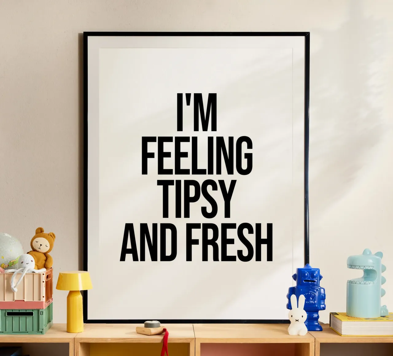 Je me sens pompette et je cite fraîchement poster de Paigaam Studio