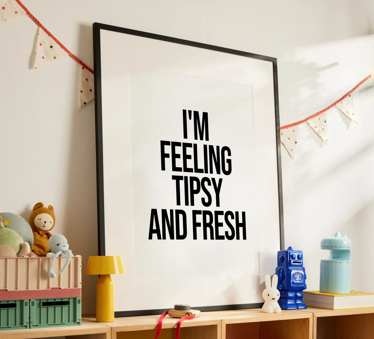 Je me sens pompette et je cite fraîchement poster de Paigaam Studio