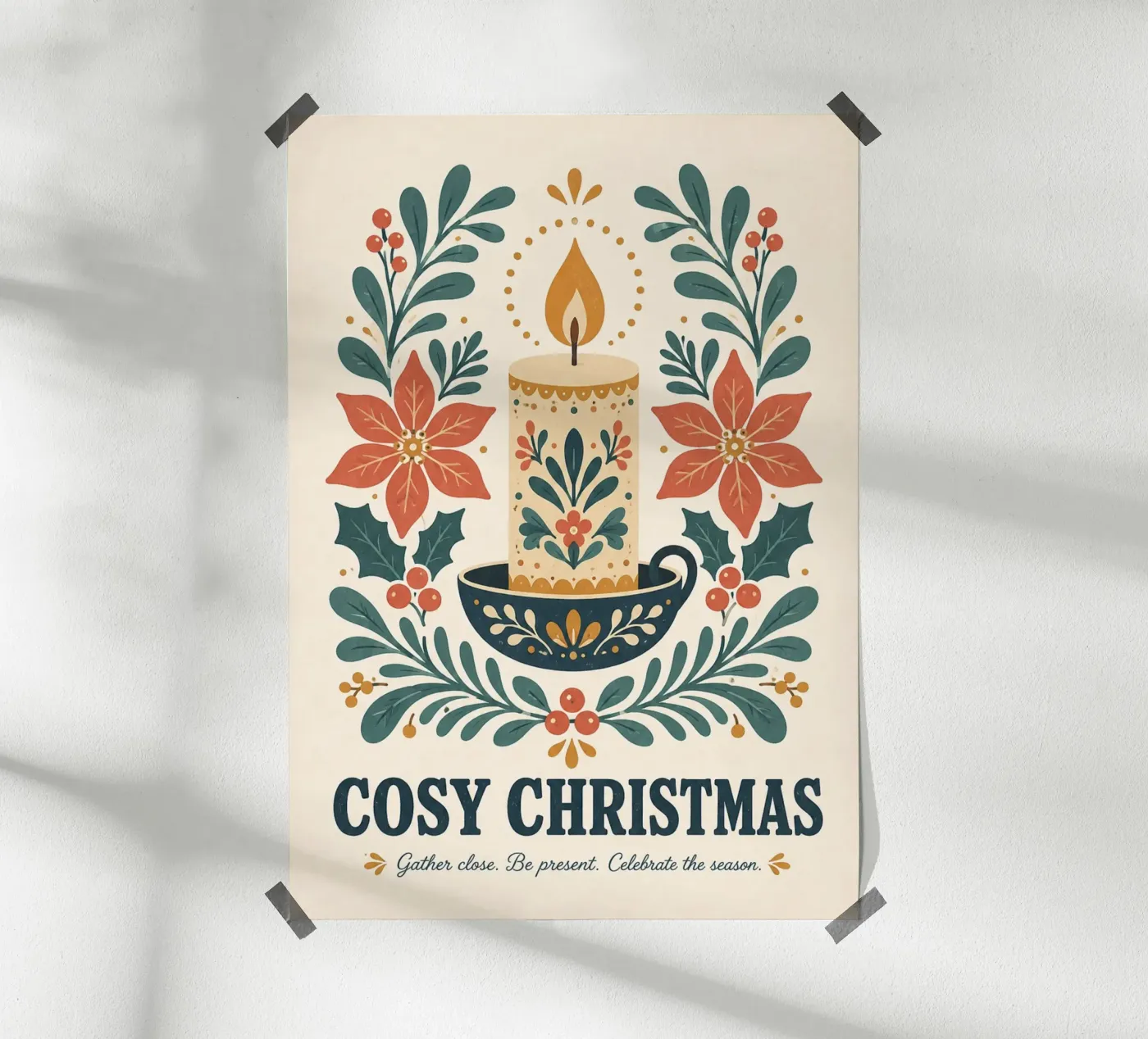 Buon Natale poster da Artsy Poster