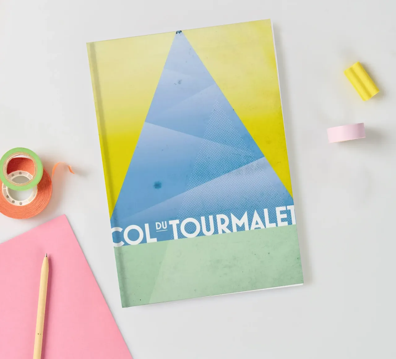 Col du Tourmalet notebook by Benjamin Andresen