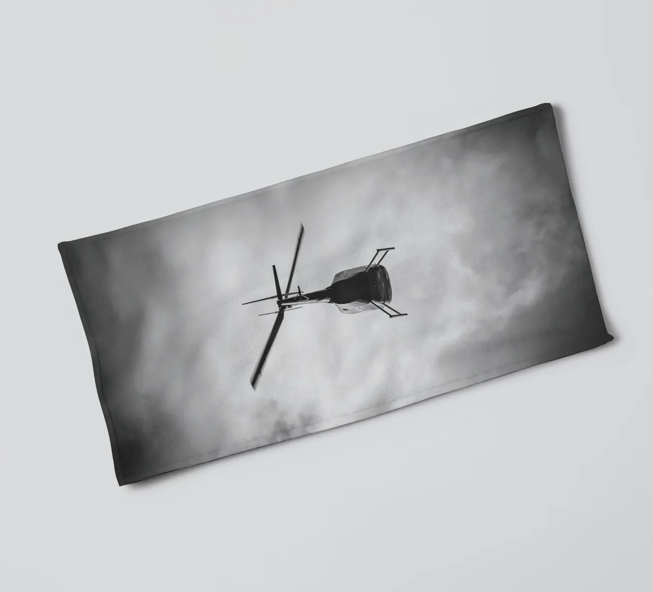 Flying into cloud towel by Dave Hare Photography