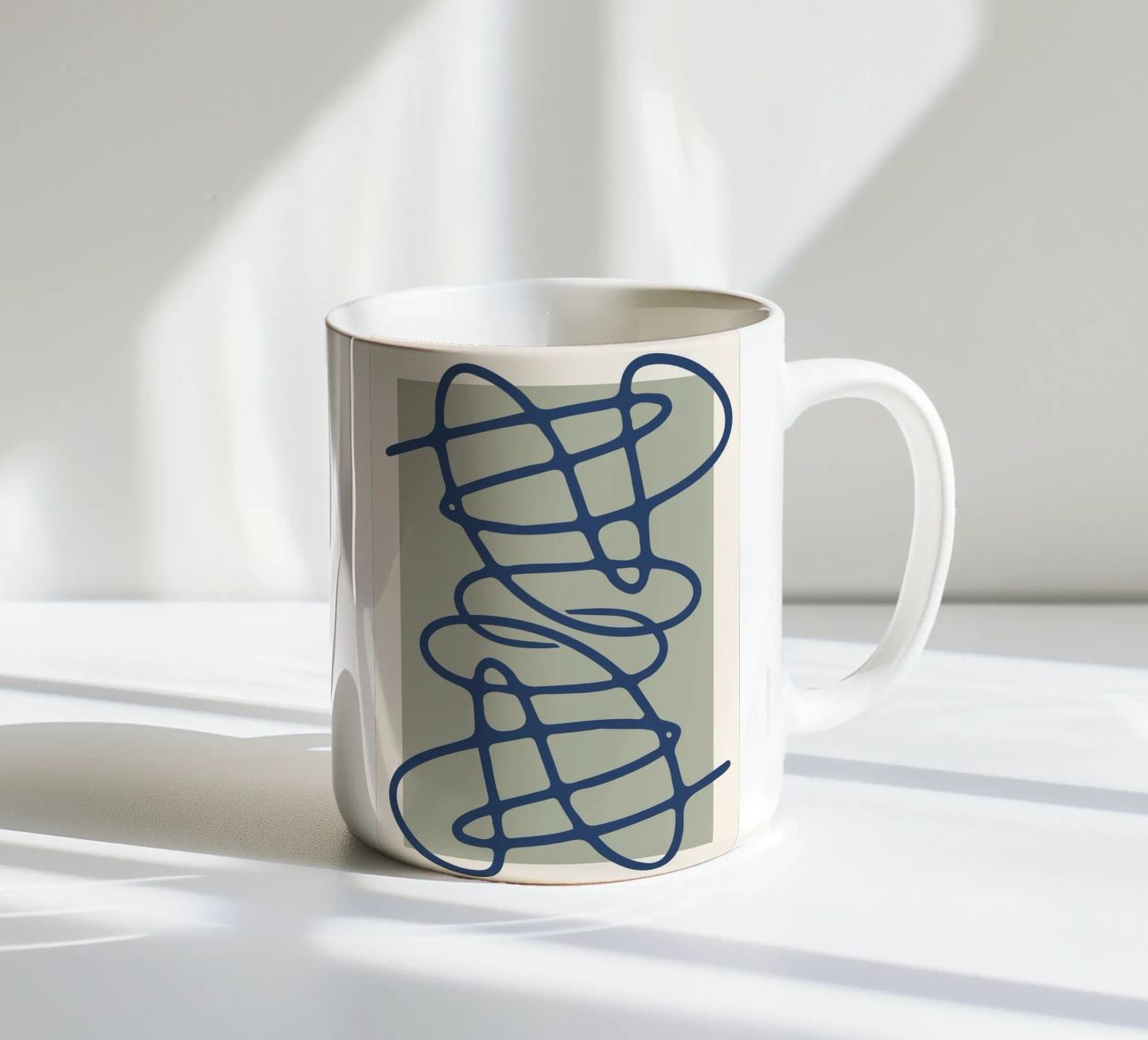 Ritmi intensi tazza in ceramica da RS LAB STUDIO