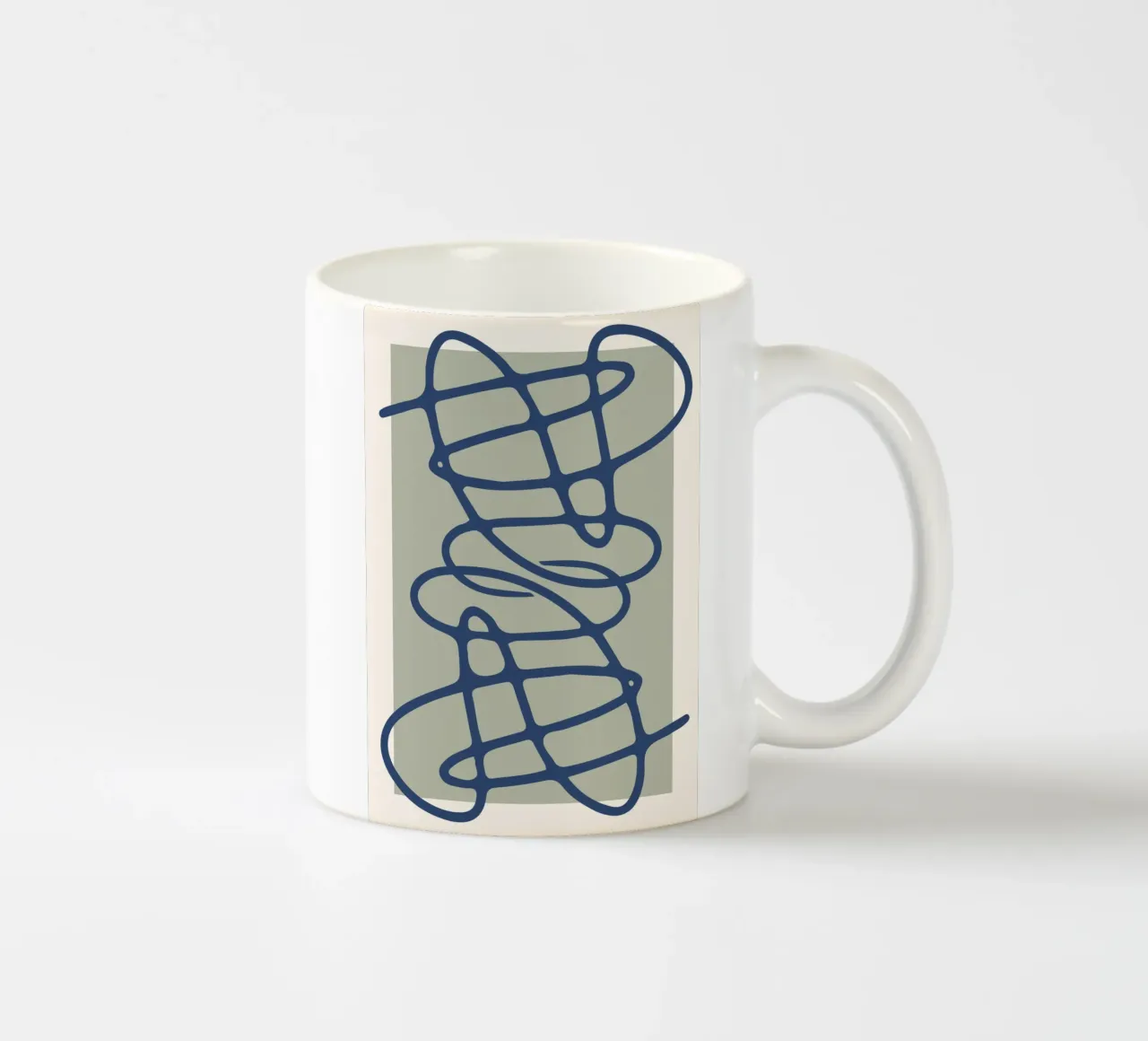 Intensive Rhythmen Keramik Tasse von RS LAB STUDIO