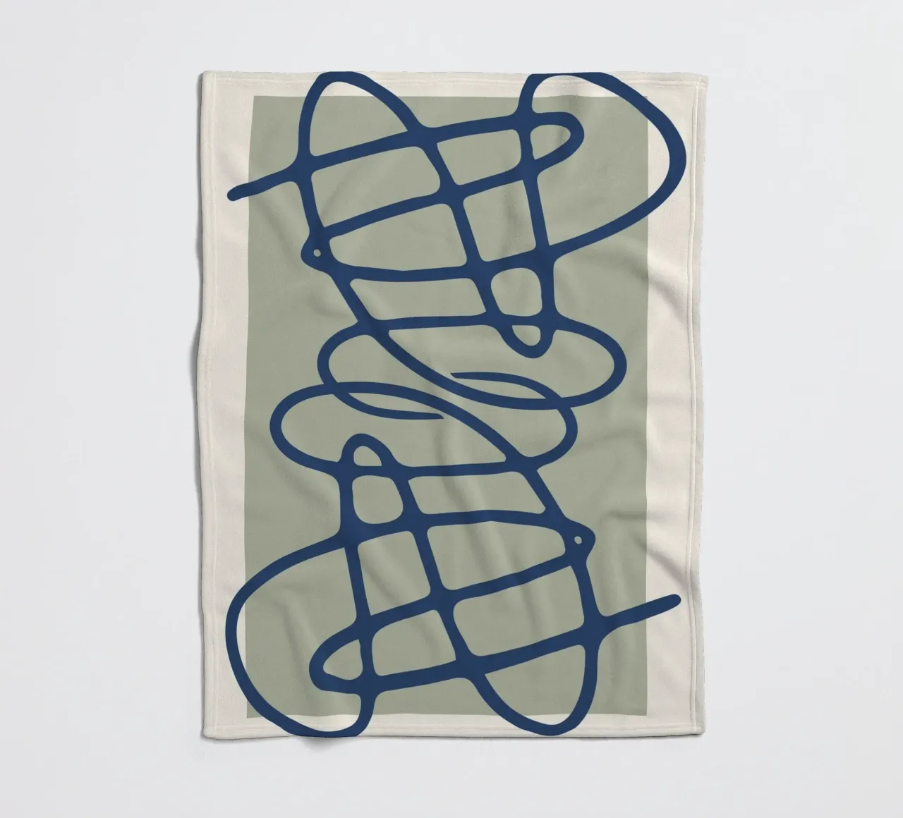 Intensive Rhythmen Fleecedecke von RS LAB STUDIO