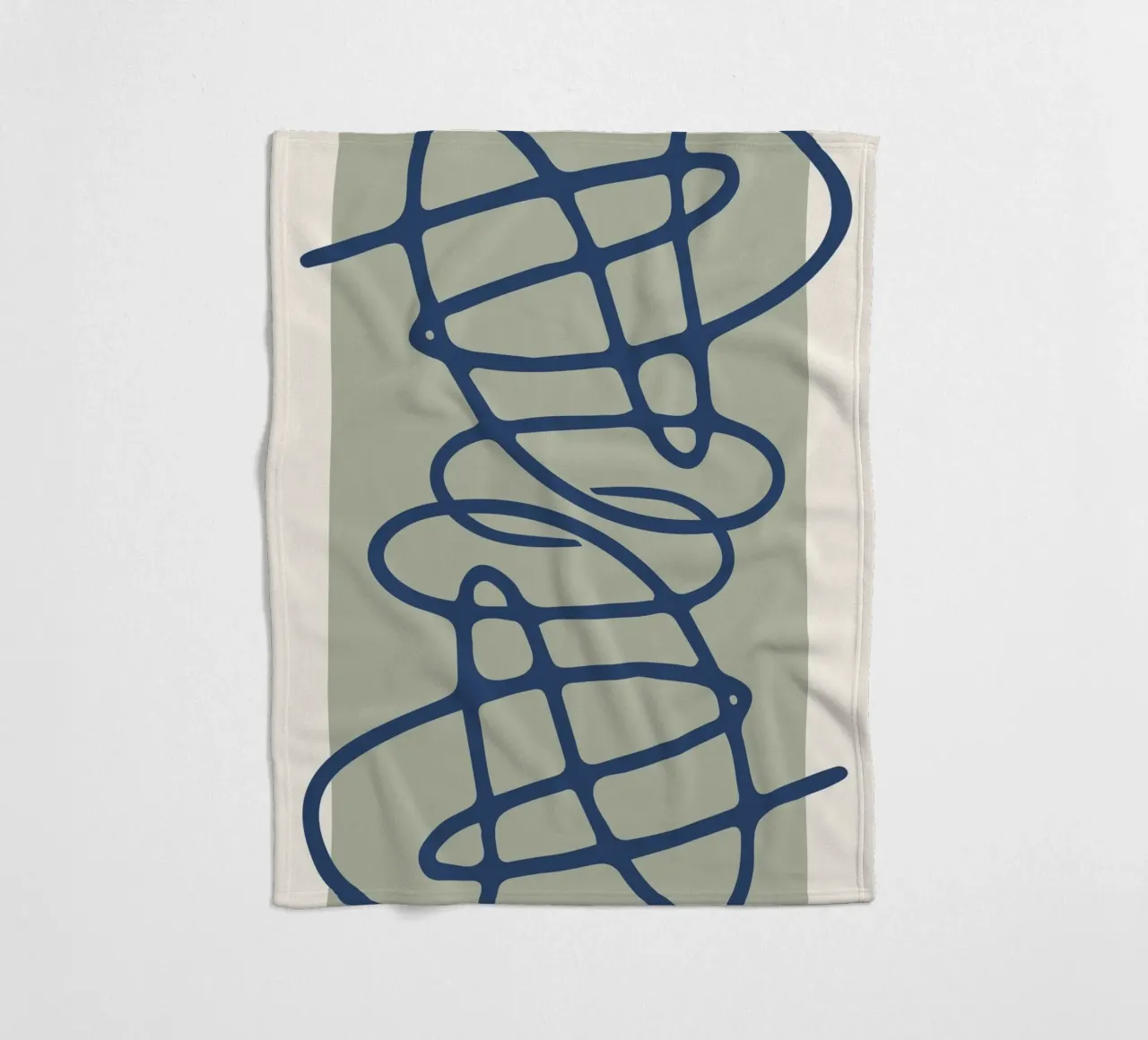 Intensive Rhythmen Fleecedecke von RS LAB STUDIO