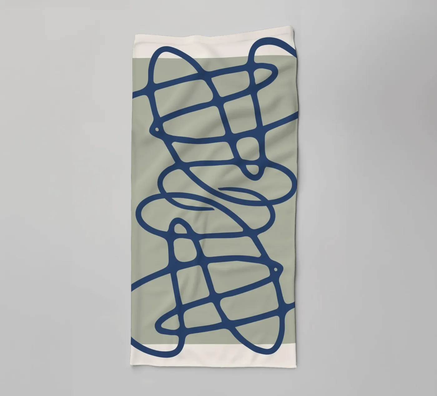 Intense rhythms towel by RS LAB STUDIO