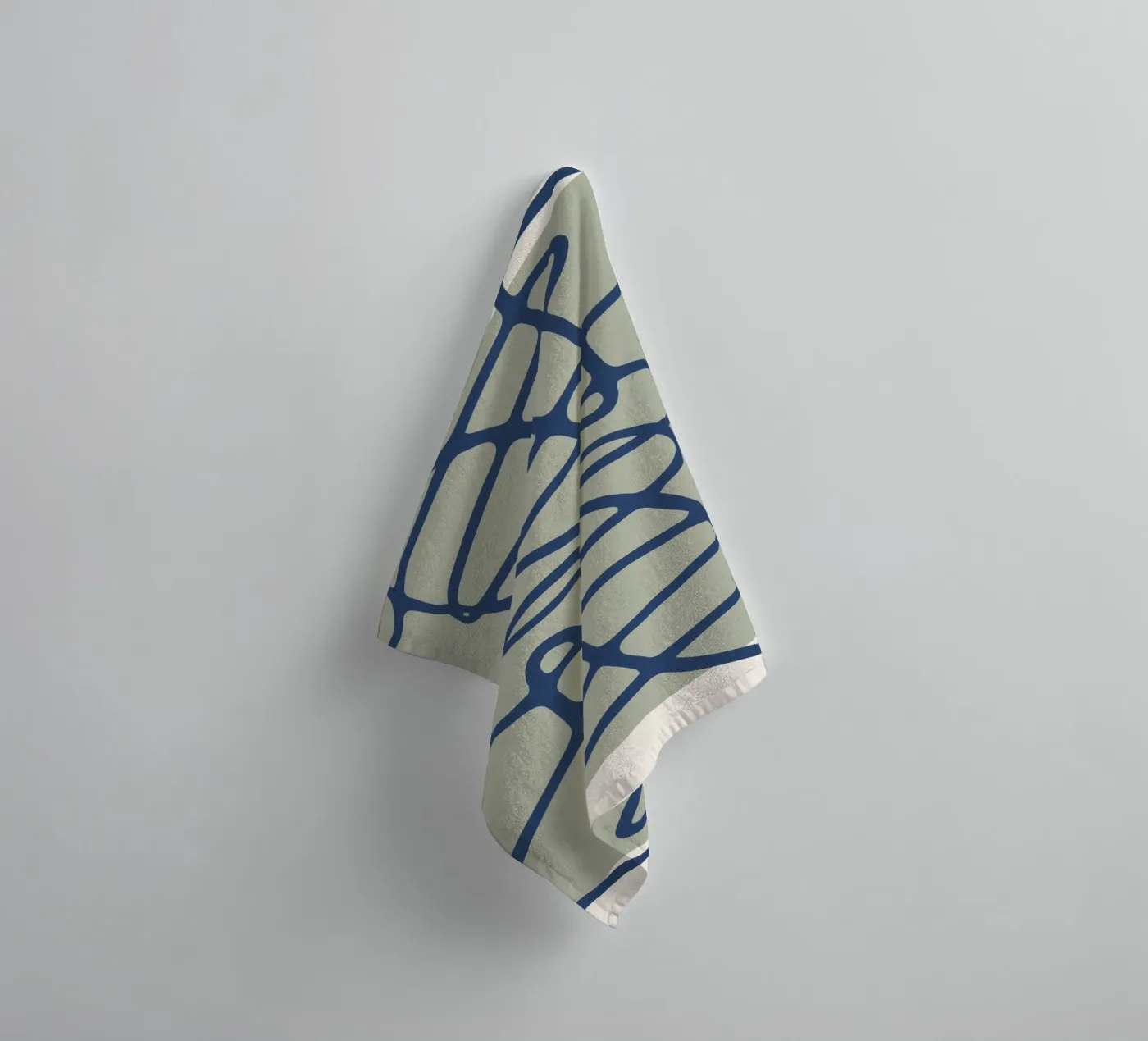 Intense rhythms towel by RS LAB STUDIO