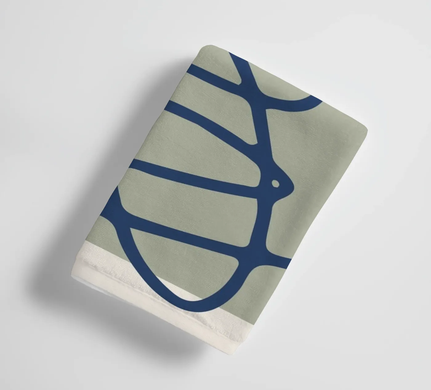 Intense rhythms towel by RS LAB STUDIO