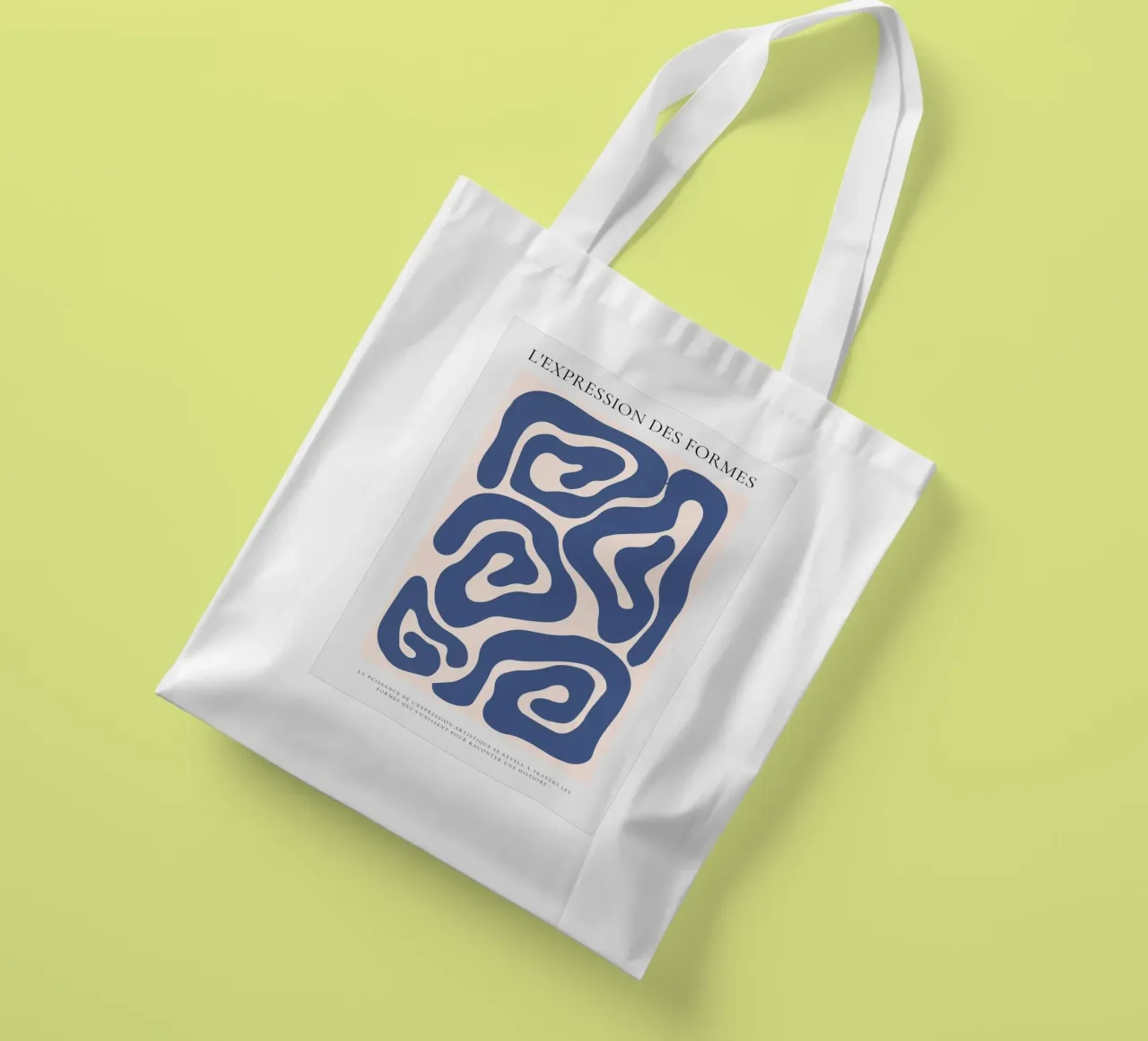 Curve infinite borsa in juta da RS LAB STUDIO