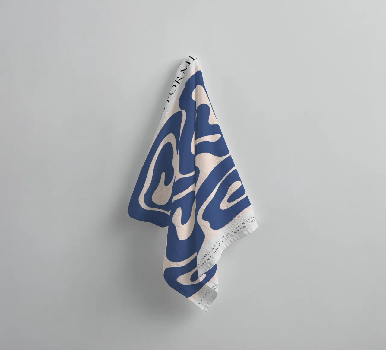 Curve infinite asciugamano da bagno da RS LAB STUDIO