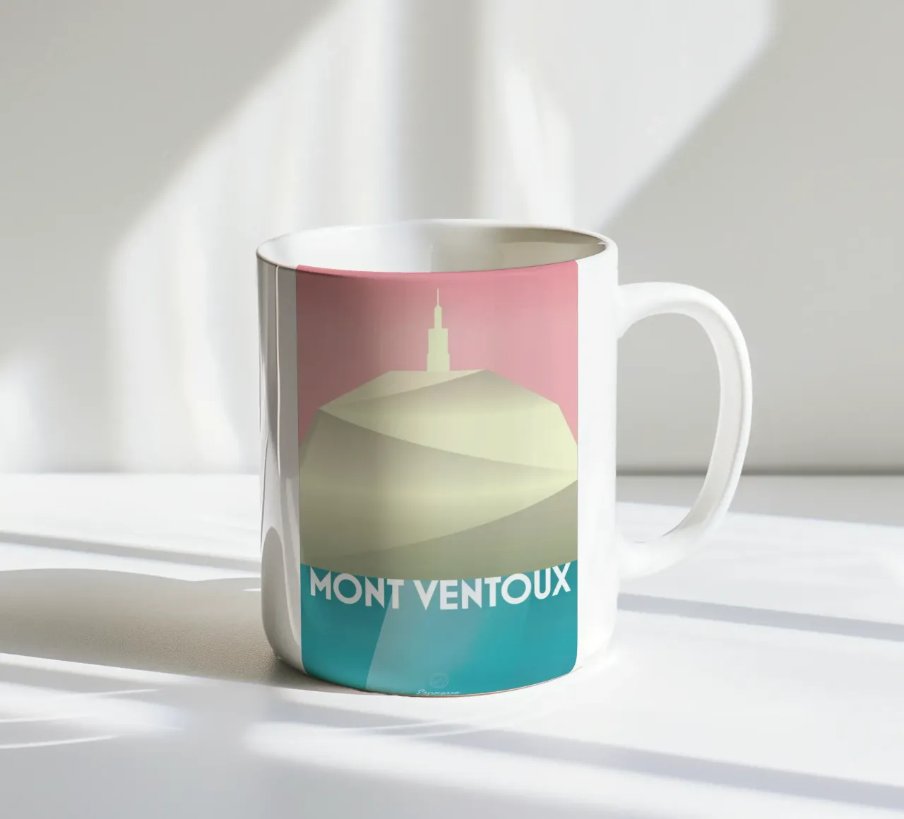 Mont Ventoux II tazza in ceramica da Benjamin Andresen