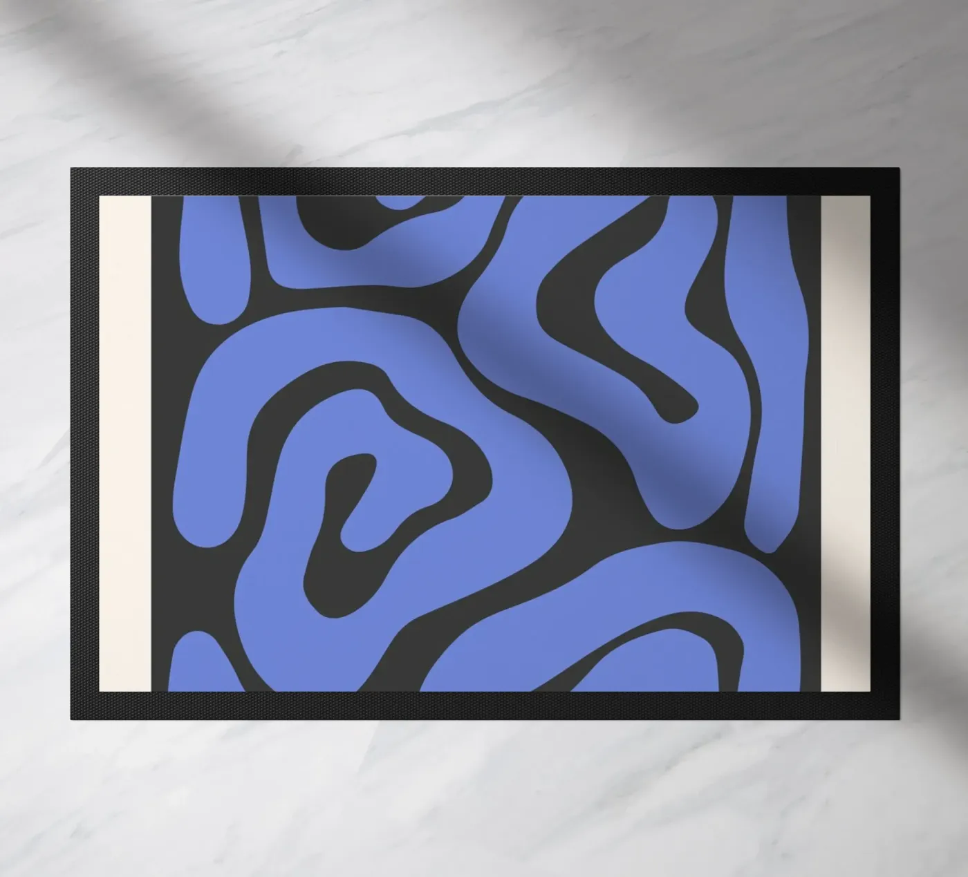 Enigmatic lines doormat by RS LAB STUDIO