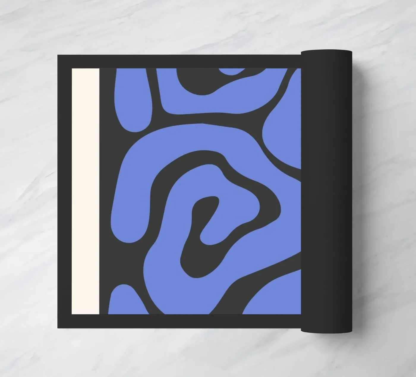 Enigmatic lines doormat by RS LAB STUDIO