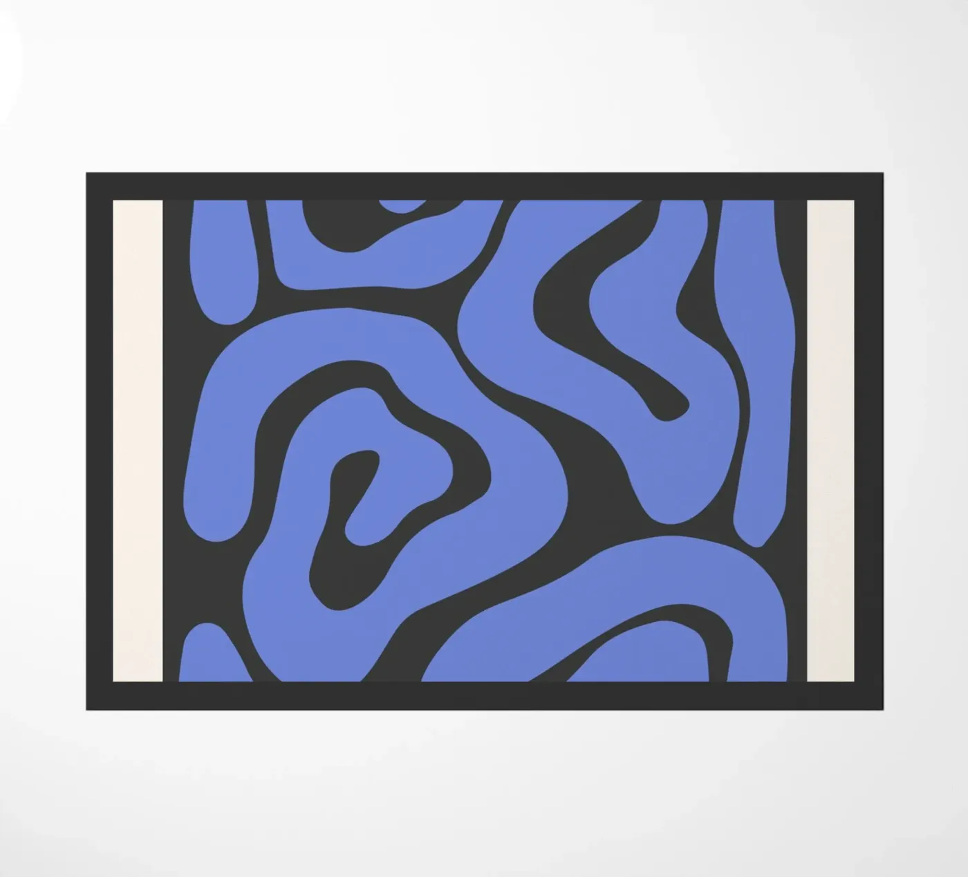 Enigmatic lines doormat by RS LAB STUDIO