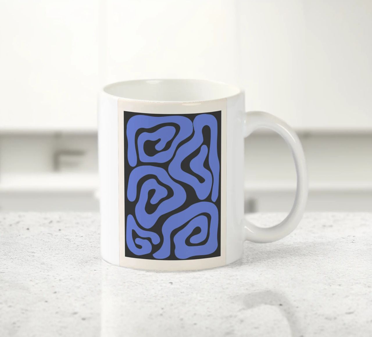 Linee enigmatiche tazza in ceramica da RS LAB STUDIO