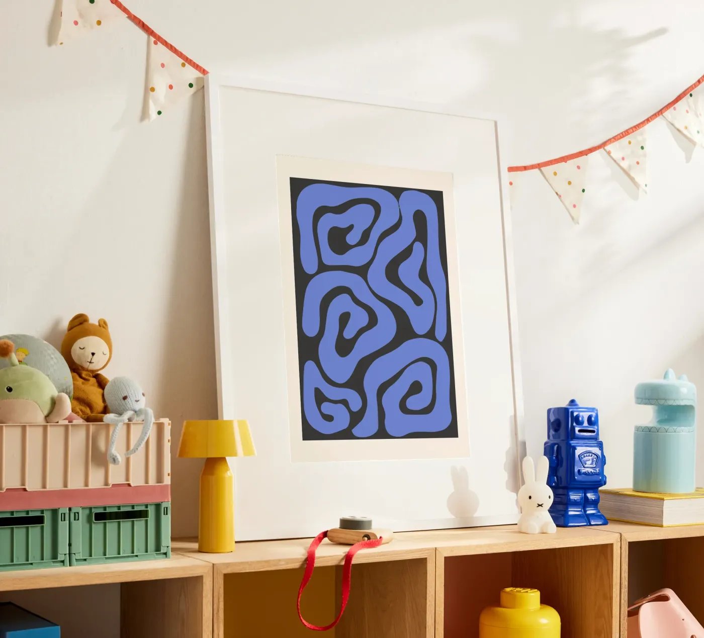 Linee enigmatiche poster da RS LAB STUDIO