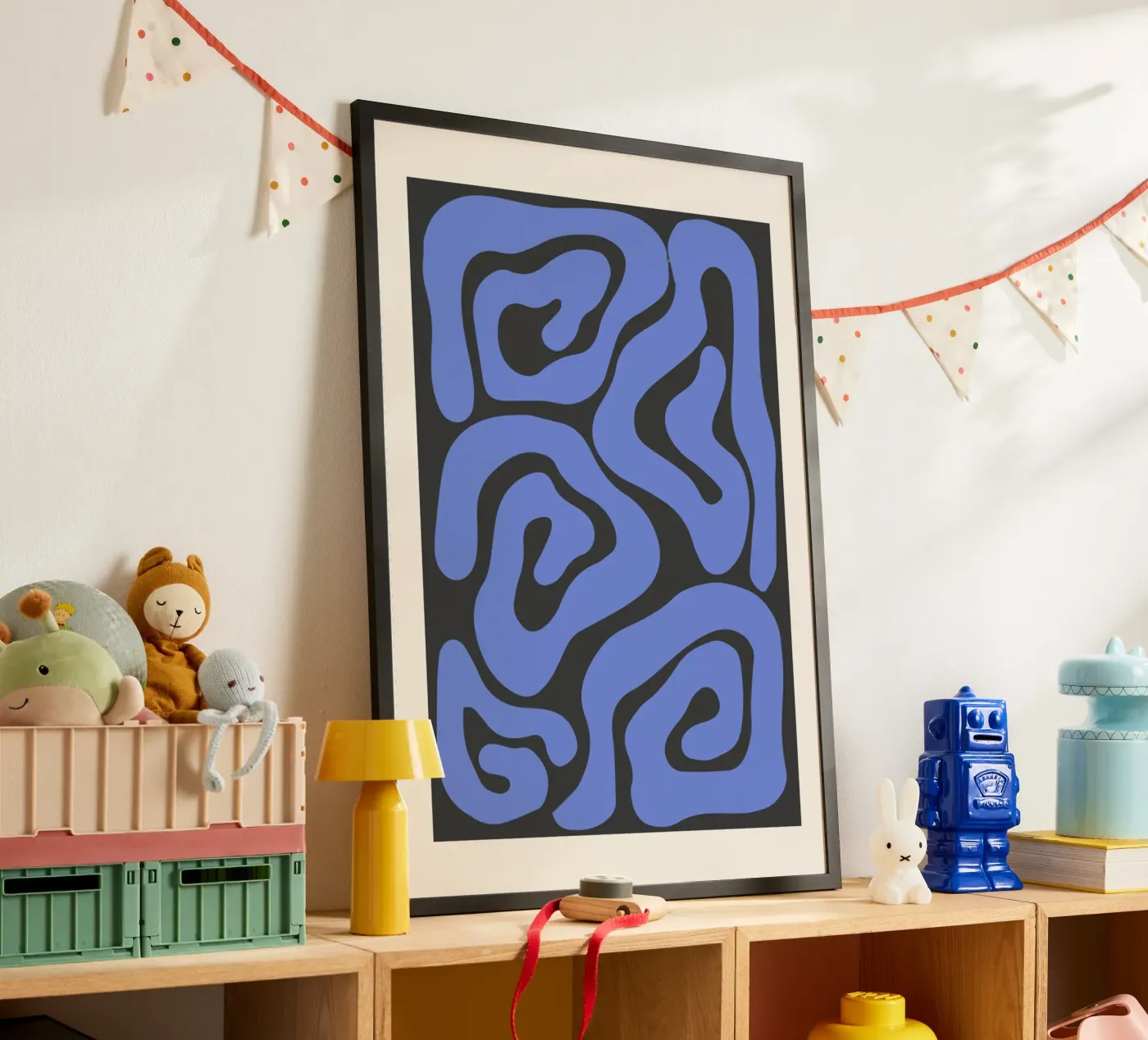 Linee enigmatiche poster da RS LAB STUDIO