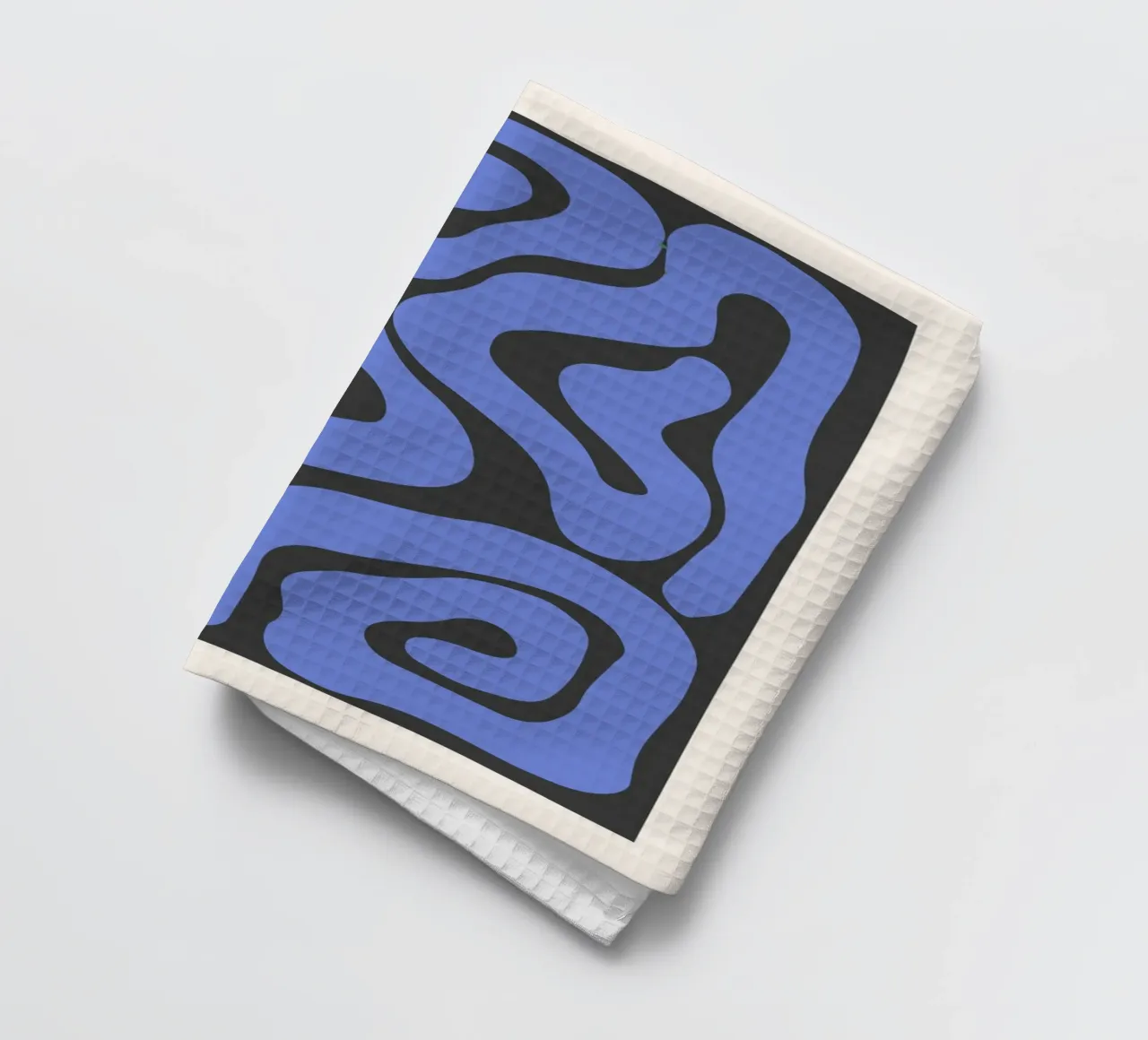 Enigmatic lines tea towel by RS LAB STUDIO