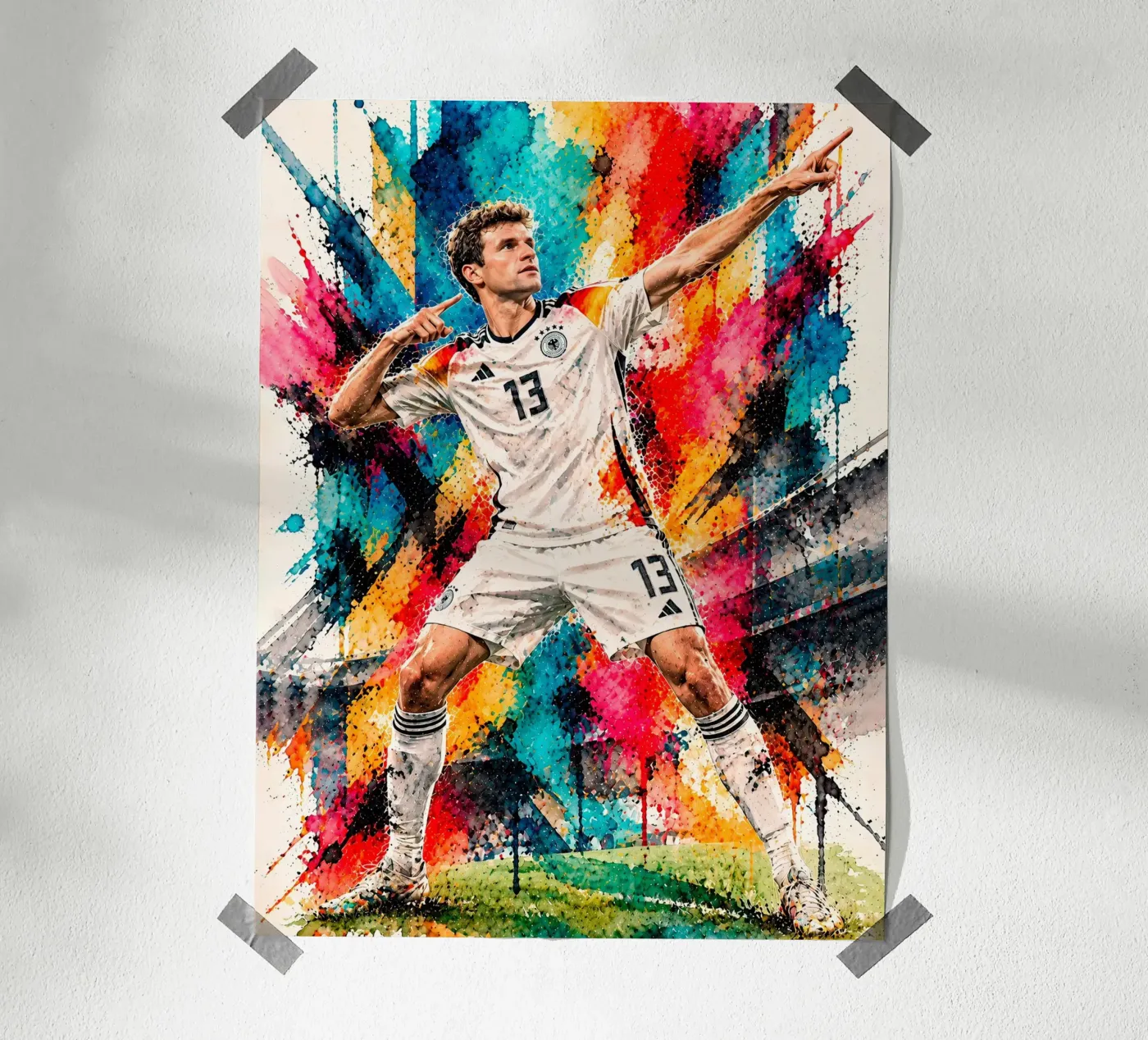 Thomas Müller poster by MEGAPOSTERS