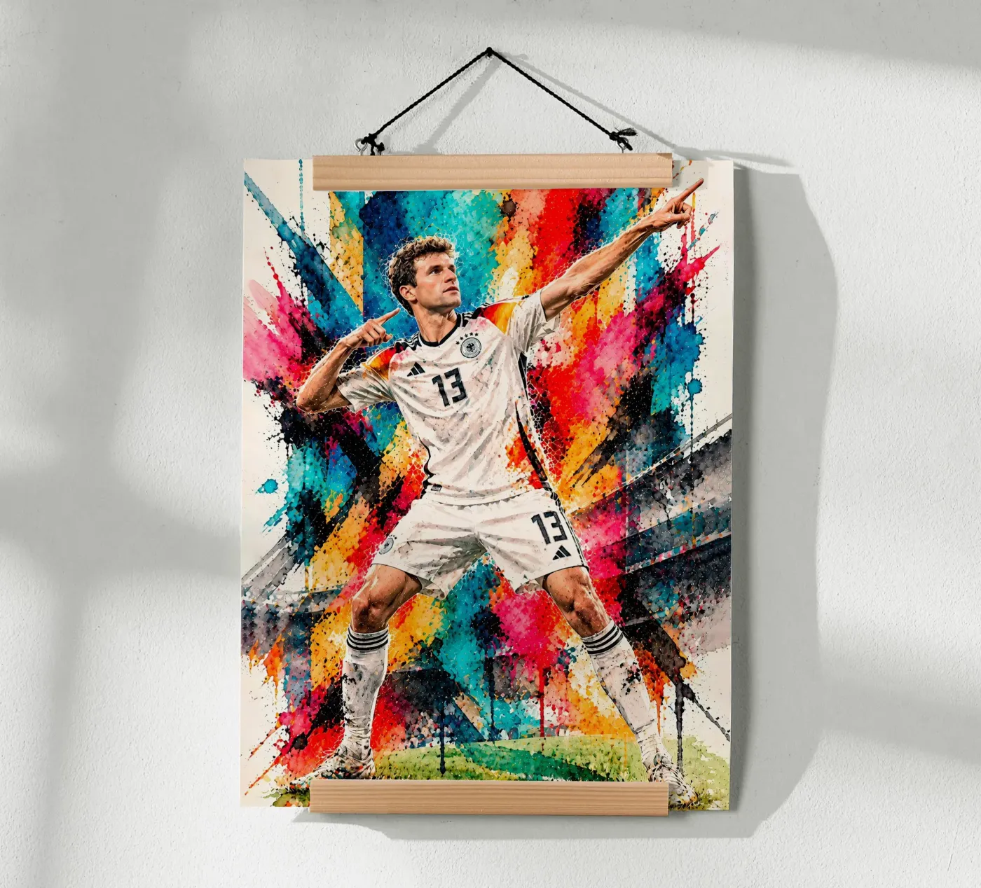 Thomas Müller poster by MEGAPOSTERS