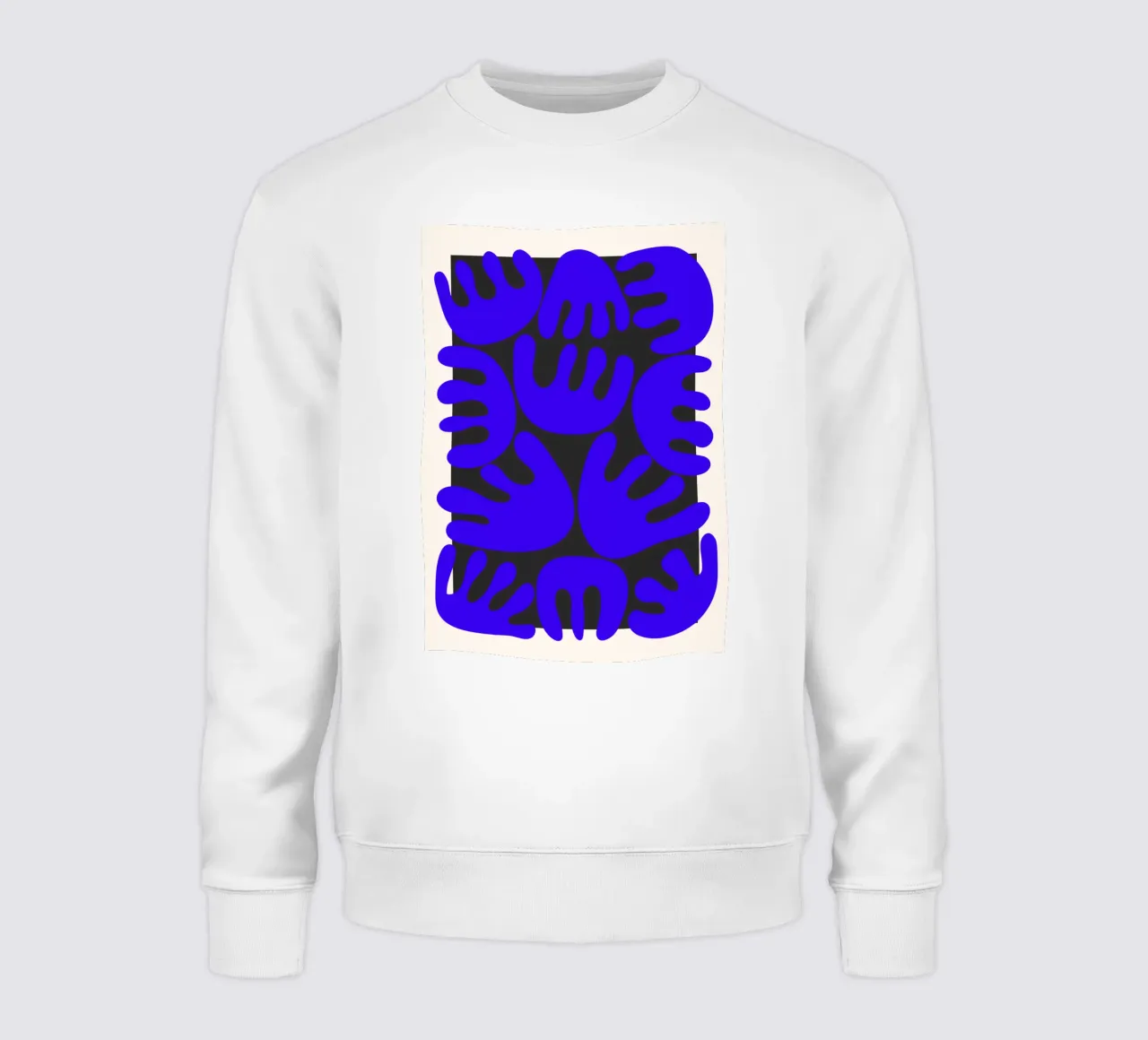 Enigmatic shapes sweatshirt by RS LAB STUDIO
