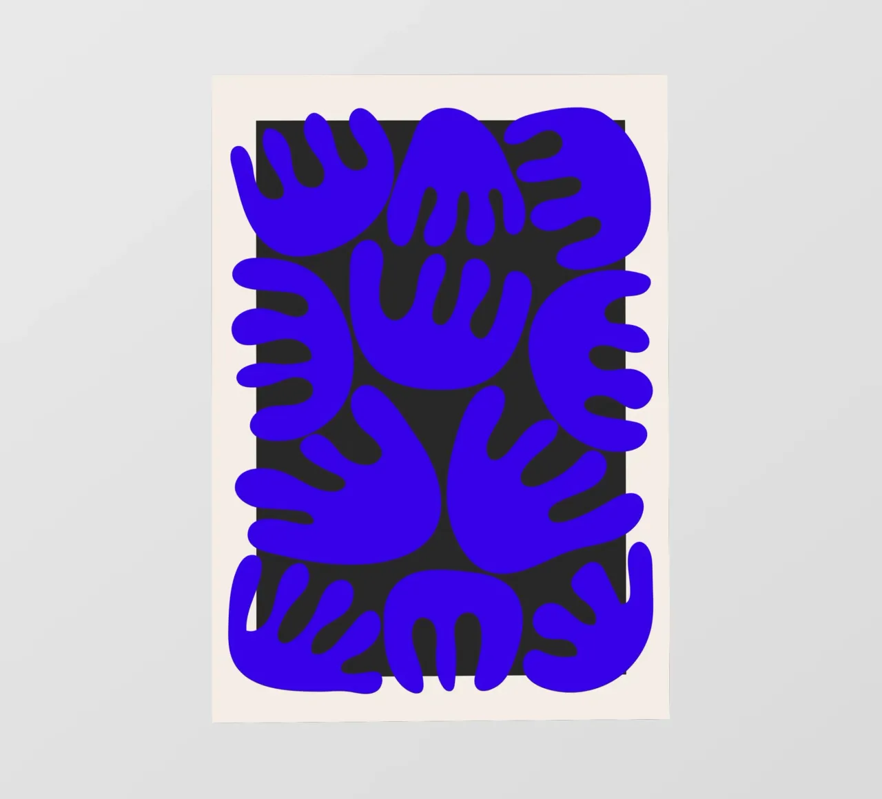 Forme enigmatiche telo in pvc da RS LAB STUDIO