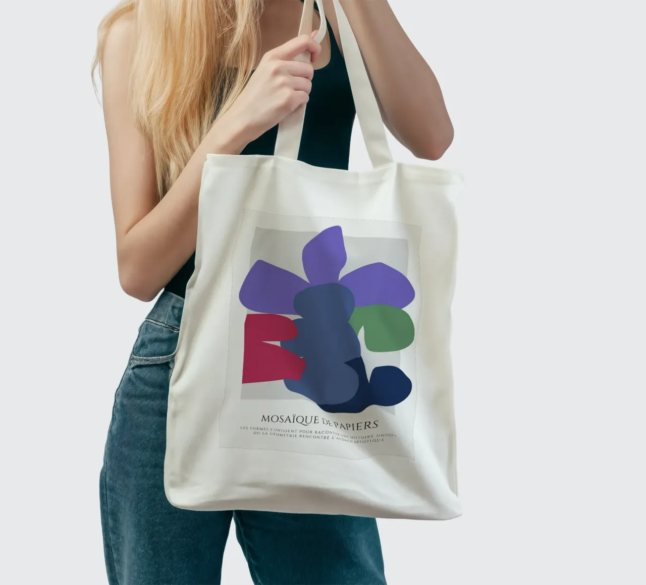 A burst of creativity tote bag by RS LAB STUDIO
