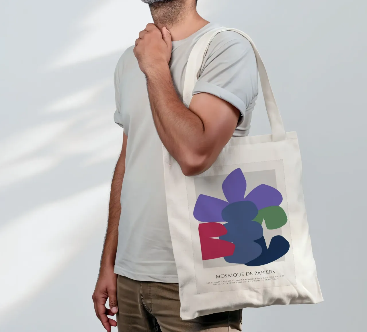 A burst of creativity tote bag by RS LAB STUDIO