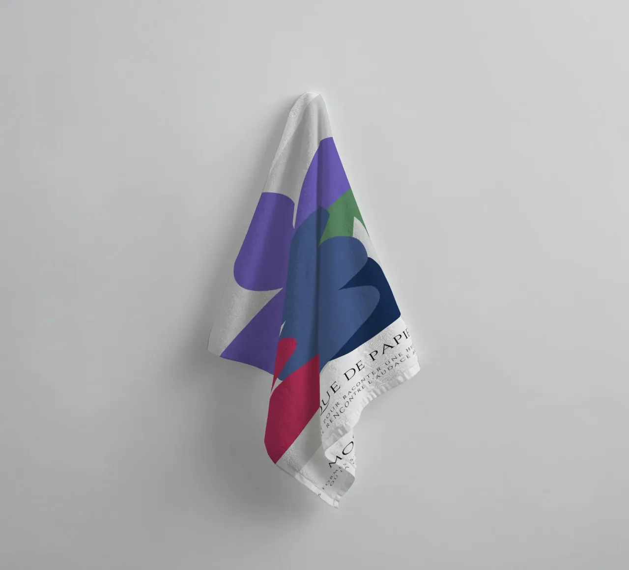 A burst of creativity towel by RS LAB STUDIO