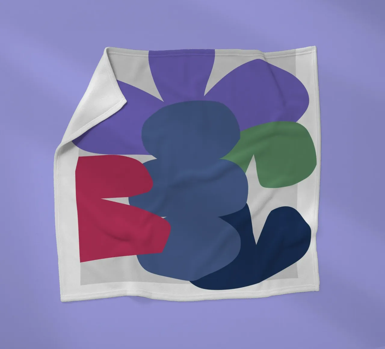 A burst of creativity fleece blanket by RS LAB STUDIO