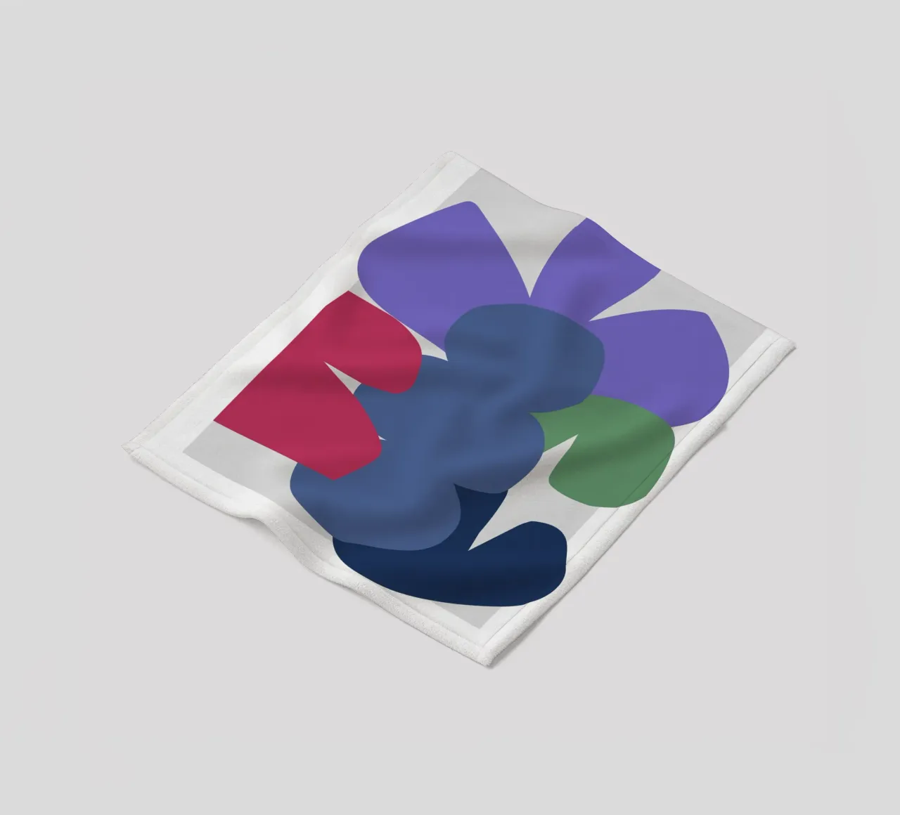A burst of creativity fleece blanket by RS LAB STUDIO