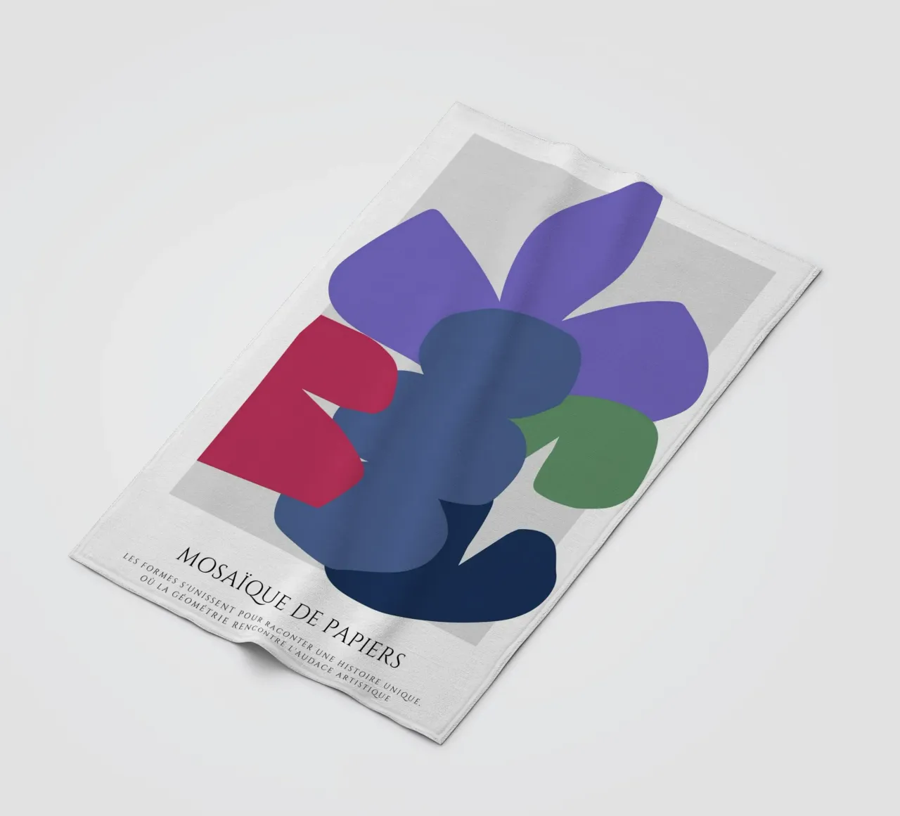 A burst of creativity fleece blanket by RS LAB STUDIO