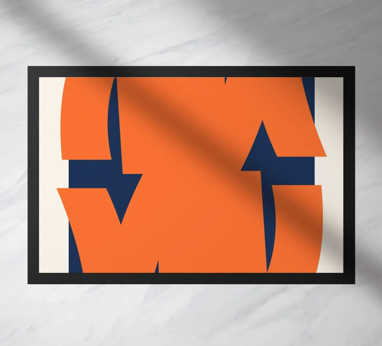 Evocative movements doormat by RS LAB STUDIO