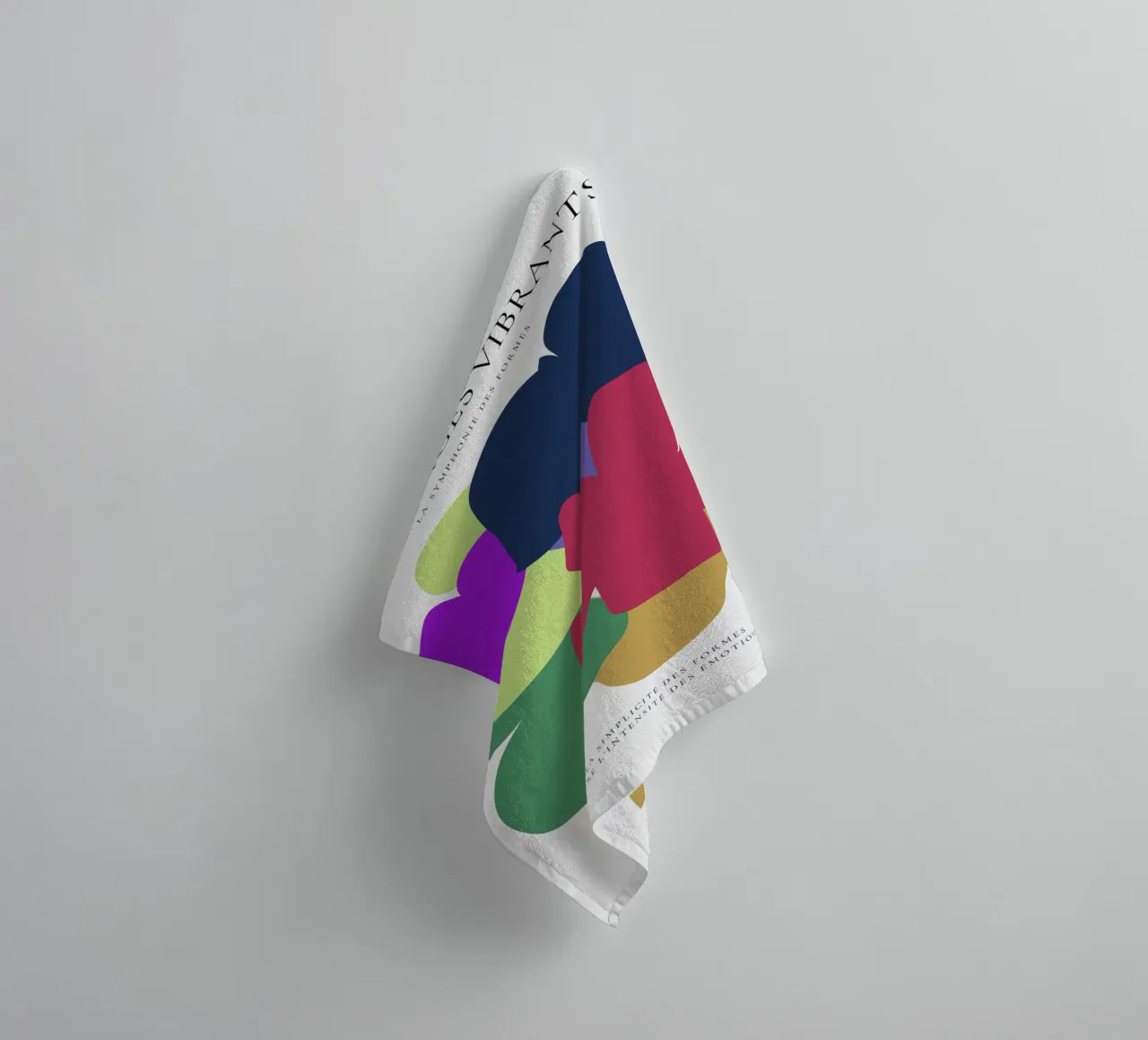 Efflorescence in Motion towel by RS LAB STUDIO