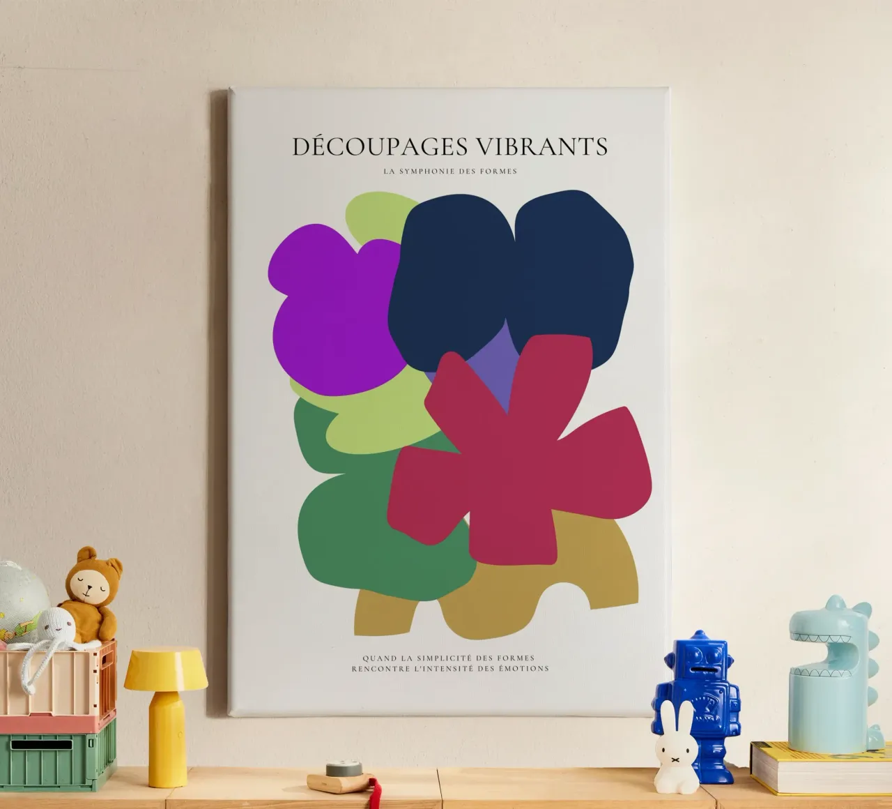 Efflorescence in Motion canvas by RS LAB STUDIO